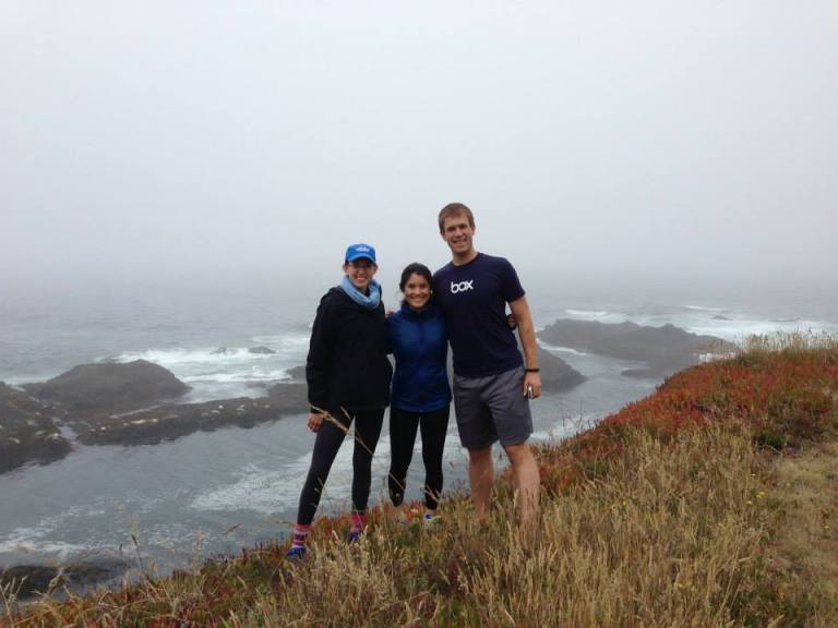 Lisa, me and Andrew